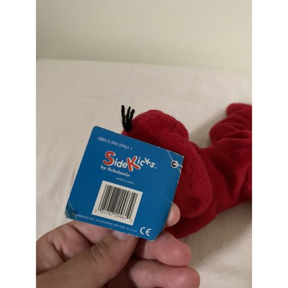 Clifford the Big Red Dog Plush Scholastic Side Kicks 8" Tags Bean Bag Toy - Picture 16 of 16